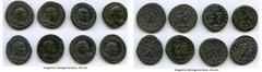 Ancients Ancient Lots ANCIENT LOTS. Roman Provincial. AD 3rd century. Lot of eight (8) BI tetradrachms. XF. Includes: BI tetradrachm (8), various rulers. Total eight (8) coins in lot. SOLD AS IS, NO R