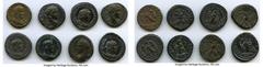 Ancients Ancient Lots ANCIENT LOTS. Roman Provincial. AD 3rd century. Lot of eight (8) BI tetradrachms. XF. Includes: BI tetradrachm (8), various rulers. Total eight (8) coins in lot. SOLD AS IS, NO R