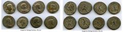 Ancients Ancient Lots ANCIENT LOTS. Roman Provincial. AD 3rd century. Lot of eight (8) BI tetradrachms. XF. Includes: BI tetradrachm (8), various rulers. Total eight (8) coins in lot. SOLD AS IS, NO R
