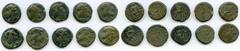 Ancients Ancient Lots ANCIENT LOTS. Greek. Characene Kingdom. Ca. 1st century BC. Lot of ten (10) BI tetradrachms. Good, countermarks. Includes: Various kings, Heracles reverse. Ten (10) coins in lot.