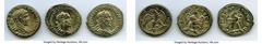 Ancients Ancient Lots ANCIENT LOTS. Roman Provincial. AD 3rd century. Lot of three (3) BI tetradrachms. VF-Choice XF, Silvering. Includes: BI tetradrachm (3), various rulers. Total three (3) coins in 
