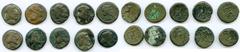Ancients Ancient Lots ANCIENT LOTS. Greek. Characene Kingdom. Attambelus IV (ca. 53/4-63/4 AD). Lot of ten (10) BI tetradrachms. Good, countermarks. Includes: Various kings, Heracles reverse. Ten (10)