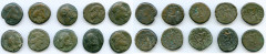 Ancients Ancient Lots ANCIENT LOTS. Greek. Characene Kingdom. Attambelus IV (ca. 53/4-63/4 AD). Lot of ten (10) BI tetradrachms. Good, countermarks. Includes: Various kings, Heracles reverse. Ten (10)