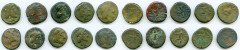 Ancients Ancient Lots ANCIENT LOTS. Greek. Characene Kingdom. Attambelus IV (ca. 53/4-63/4 AD). Lot of ten (10) BI tetradrachms. Good, countermarks. Includes: Various kings, Heracles reverse. Ten (10)