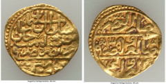 Islamic Dynasties Ottoman Empire Ottoman Empire. Suleyman I (AH 926-974 / AD 1520-1566) gold Sultani AH 926 (AD 1520/1521) VF, Misr mint (in Egypt), A-1317. 19.5mm. 3.40gm. HID05401242017 © 2020 Herit