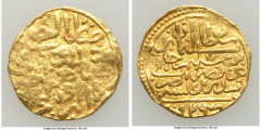 Islamic Dynasties Ottoman Empire Ottoman Empire. Suleyman I (AH 926-974 / AD 1520-1566) gold Sultani AH 926 (AD 1520/1521) VF, Sidrekipsi mint (in Greece), A-1317. 19.5mm. 3.47gm. HID05401242017 © 202