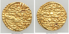 Islamic Dynasties Ottoman Empire Ottoman Empire. Suleyman I (AH 926-974 / AD 1520-1566) gold Sultani AH 926 (AD 1520/1521) VF, Misr mint (in Egypt), A-1317. 19.5mm. 3.45gm. HID05401242017 © 2020 Herit
