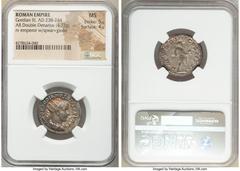 Ancients Roman Imperial Gordian III (AD 238-244). AR antoninianus (23mm, 4.72 gm, 6h). NGC MS 5/5 - 4/5. Rome, 4th issue, AD 241-243. IMP GORDIANVS PIVS FEL AVG, laureate, draped and cuirassed bust of