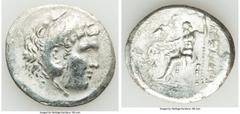 Ancients Greek LYCIA. Phaselis. Ca. 218-185 BC. AR tetradrachm (36mm, 15.73 gm, 12h). Choice VF, crystalized, lamination. Late posthumous issue in the name and types of Alexander III the great of Mace