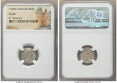 Hungary Ferdinand I 10-Piece Lot of Certified Assorted Denars NGC, 1) Denar 1547-KB - AU58 2) Denar 1548-KB - MS62 3) Denar 1549-KB - MS61 4) Denar 1551-KB - AU58 5) Denar 1552-KB - AU58 6) Denar 1552