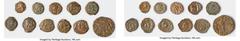 Ancients Ancient Lots ANCIENT LOTS. Greek. Ptolemaic Egypt. Ca. 2nd-1st centuries BC. Lot of eleven (11) AE issues. Fine. Includes: Eleven fractional AEs of various rulers, types, and denominations. T