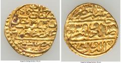 Islamic Dynasties Ottoman Empire Ottoman Empire. Suleyman I (AH 926-974 / AD 1520-1566) gold Sultani AH 926 (1520/1521) XF, Misr mint (in Egypt), A-1317. 19.4mm. 3.45gm. HID05401242017 © 2020 Heritage