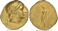 Ancients Greek SELEUCID KINGDOM. Seleucus II Callinicus (246-225 BC). AV stater (19mm, 8.34 gm, 12h). NGC Choice VF 4/5 - 2/5, brushed. Perhaps Antioch or Uncertain Mint 50 (?), ca. 244 BC. Diademed h