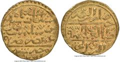 Islamic Dynasties Ottoman Empire Ottoman Empire. Suleyman I (AH 926-974 / AD 1520-1566) gold Sultani AH 926 (1520/1521) AU55 NGC, Misr mint (in Egypt), A-1317. HID05401242017 © 2022 Heritage Auctions 