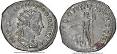 Ancients Roman Imperial Gordian III, as Augustus (AD 238-244). AR antoninianus (22mm, 5.34 gm, 6h). NGC XF 4/5 - 4/5. Rome, 1st issue, AD 238-239. IMP CAES M ANT GORDIANVS AVG, radiate, draped, and cu