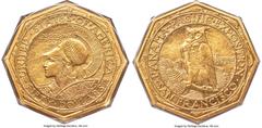 Commemorative Gold 1915-S $50 Panama-Pacific 50 Dollar Octagonal MS64 PCGS. CAC. The 1915-S Panama-Pacific fifty dollar commemorative comes in two formats: Round and Octagonal. Both versions feature t