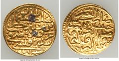 Islamic Dynasties Ottoman Empire Ottoman Empire. Suleyman I (AH 926-974 / AD 1520-1566) gold Sultani AH 926 (AD 1520/1521) XF, Sidrekipsi mint (in Greece), A-1317. 19.7mm. 3.43gm. HID05401242017 © 202