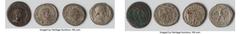 Ancients Ancient Lots ANCIENT LOTS. Roman Provincial. AD 3rd century. Lot of four (4) BI tetradrachms. Choice Fine-Choice VF, Silvering. Includes: Four BI tetradrachms, with various rulers and differe