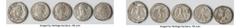 Ancients Ancient Lots ANCIENT LOTS. Roman Provincial. Syro-Phoenician. Lot of five (5) BI tetradrachms. Fine-VF. Includes: Five BI tetradrachms, with various rulers and types. Total of five (5) coins 