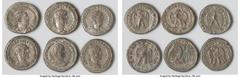 Ancients Ancient Lots ANCIENT LOTS. Roman Provincial. Syro-Phoenician. Lot of six (6) BI tetradrachms. Choice Fine-XF. Includes: Six BI tetradrachms, with various rulers and types. Total of six (6) co