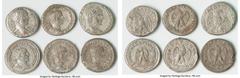 Ancients Ancient Lots ANCIENT LOTS. Roman Provincial. Syro-Phoenician. Lot of six (6) BI tetradrachms. Choice Fine-VF. Includes: Six BI tetradrachms, with various rulers and types. Total of six (6) co