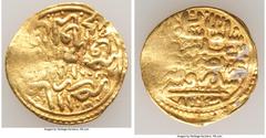 Islamic Dynasties Ottoman Empire Ottoman Empire. Suleyman I (AH 926-974 / AD 1520-1566) gold Sultani AH926 (AD 1520/1521) VF, Sidrekipsi mint (in Greece), A-1317. 20mm. 3.44gm. HID05401242017 © 2022 H
