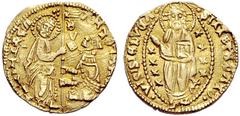 CRUSADERS CHIOS La Maona, 1347-1415. Ducato n.d. Imitation of a Venetian ducat. Gamberini di Scarfèa III 394 ss. 3.51 g. Gold. Very fine­extremely fine