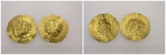BYZANTINE COINS BYZANTINE EMPIRE Lot of 2 Histamenon. GOLD. Very fine - extremely fine (2) Sold as is. No return.