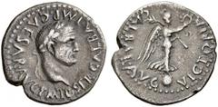ROMAN COINS THE CIVIL WARS. THE GALBA COLLECTION. GALBA, AD 68-69. Quinarius, Gallia (Narbo ?), November 68 - January 15, 69. AR 1.83 g. SER GALBA IMP CAESAR AVG PM TP Laureate head r. Rev. VICTORIA -