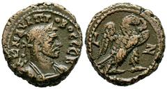 Imperio Romano PROBO. Tetradracma. (Ve. 7,92g/19mm). 281-282 d.C. (Año 7). Alejandría. (Dattari 5558; Emmet 3982.7). Anv: Busto laureado y con coraza de Probo a derecha, alrededor leyenda: Α Κ Μ ΑΥΡ Π