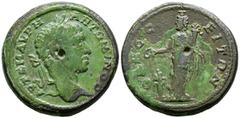 Imperio Romano ALEJANDRO SEVERO. Ae25. (Ae. 10,76g/25mm). 222-235 d.C. Odessus, Moesia inferior. (AMNG 2310; Varbanov 4425). Anv: Cabeza laureada de Alejandro Severo a derecha, alrededor leyenda: M AV