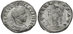 Imperio Romano SEVERUS ALEXANDER. Denarius. (Ar. 2.01g / 19mm). 233-235 AD Rome. (RIC 148). Anv: Laureate and draped bust of Alejandro Severo on the right, around the legend: IMP CM AVR SEV ALEXAND AV