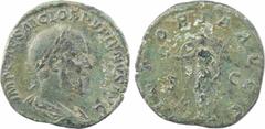 Roman imperial coins Pupien, sesterce, Rome, 238 A/IMP CAES M CLOD PVPIENVS AVG Buste lauré à droite, drapé et cuirassé, vu de trois quarts en arrière R/[V]ICT-ORIA AVGG/ S/ C La Victoire debout à gau