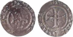 Feudal coins Tours, au nom de Charles le Chauve, denier immobilisé, s.d. (avant 980) Tours A/+ GRATIA D- REX Monogramme de Charles R/+ TVRONES CIVITAS Croix Argent 17,6 mm 0,96 g 7 h TB+ Fécamp 6935 C