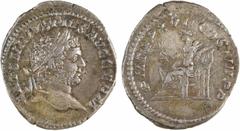 Roman imperial coins Caracalla, denier, Rome, 214 Caracalla, denier, Rome, 214 A/ANTONINVS PIVS AVG GERM Tête laurée à droite R/P M TR P XVII COS IIII P P Argent 19,7 mm 3,06 g 6 h Apollon assis à gau