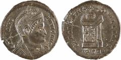 Roman imperial coins Constantin Ier le Grand, nummus, Trèves, 1re officine, 322-323 Constantin Ier le Grand, nummus, Trèves, 1re officine, 322-323 A/CONSTAN - TINVS AVG Buste casqué et cuirassé à droi