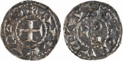 Feudal coins Toulouse (évêché de), Guillaume III Taillefer et l'évêque Hugues, denier, s.d. (c.950-972) Toulouse Toulouse (évêché de), Guillaume III Taillefer et l'évêque Hugues, denier, s.d. (c.950-9