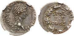 Claudius. Fourrée Denarius (2.81 g), AD 41-54. Roman-British imitation. Copying Rome, ca. AD 46/7. TI CLAVD CAESAR AVG P M TR P VI IMP XI, laureate head of Claudius right. Reverse: S P Q R/P P/OB CS i