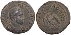 Ancient Coins Gallienus. Æ 28 (15.24 g), AD 253-268. Tyre in Phoenicia. IMP C [P LIC] GALLIENVS AVG, laureate and cuirassed bust of Gallienus right. Reverse: COL TV-RO MET, eagle standing left, head r