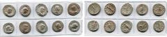 Collection de monnaies romaines - Collection of Roman Coins lot de 10 antoniniens: Otacilia Severa, R/ Concordia; Trajan Dèce, R/ Uberitas, Abundantia, Génie; Trébonien Galle, R/ Junon, Uberitas (2), 