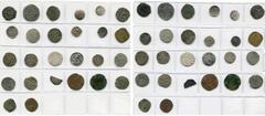 MIDDLE AGES I lot de 26 p., dont: Barcelone, Alphonse Ier (1162-1196), dinero; Ecosse, David II (1329-1371), gros; Savoie, quart; Vérone, Frédéric II (1218-1250), denaro scodellato; Verdun, denier imm
