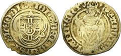 Charles V : old find of gold coins LIEGE, Principauté, Jean de Hornes (1485-1505), AV florin d''or postulat. D/ + IOHS DE HORN EPS LEODIE Ecu à la croix chargée d''un écusson de Hornes, dans un trilob