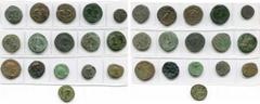 ROMAN PROVINCIAL COINS lot de 16 bronzes: Thrace, Deultum, Otacilia Severa, R/ Zeus; Mesembria, Philippe Ier et Otacilia Severa (3), R/ Déméter, Dionysos, Homonoia; Macédoine, Philippi, Auguste; Mésie