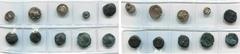 GREEK WORLD & ANCIENT ORIENT lot de 10 p.: Macédoine, Eion, trihémiobole, Oie avec un lézard au-dessus/Carré quadriparti; Thrace, Maronée, drachme, 495-448 av. J.-C., Protome de cheval/T. de bélier; C
