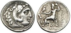 MACEDONIA. Alejandro III. Colofón. Dracma. AR 3,9 g. PRC-1832. MBC.