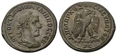 Imperio Romano IMPERIO ROMANO. FILIPO I. Tetradracma. Antioquía (248). A/ Busto laureado, acorazado y con manto a der.; AVTOK K M IOUN FILIPPOC CEB. R/ Águila a der. con corona en el pico; DEMARX EZOU