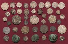 Deutsche Münzen und Medaillen - Lots Allgemeine Lots Lot-42 Stück Interessantes Lot von deutschen und ausländischen Münzen und Medaillen vom Mittelalter bis zur Neuzeit. Darunter hauptsächlich Preußen