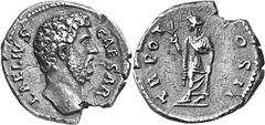 THE LATER ROMAN EMPIRE AND BYZANTIUM Multiple Lots of Roman Coins Estimate: CHF 1'450.00 Eight silver Denarii. Octavian (2): Cr. 538/1, 540/2; Nero: BMC 104; Aelius Caesar: BMC 979; Lucilla: BMC 313; 