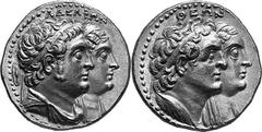 EGYPT Ptolemy II Philadelphos, King of Egypt, 285-246 Estimate: CHF 12'000.00 Octadrachm (Gold, 27.78 g 12), Alexandria, c. 271-246. Diademed and draped jugate busts of Ptolemy II and Arsinoe II to ri