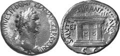COINS OF THE JEWS The Herodians Agrippa II, c. 50-100 Estimate: CHF 1'100.00 As (AE, 8.45 g 6), Caesarea Paneas, year 26 = 85/6. IMP CAES DIVI VESP F DOMITIAN AVG GER COS XII Laureate bust of Domitian